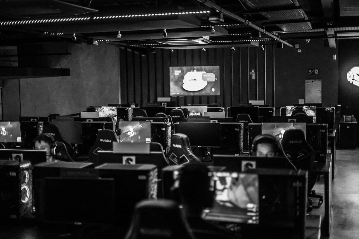 An esports gaming arena